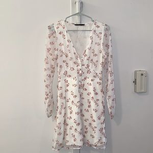 A&F Floral Button Up Dress